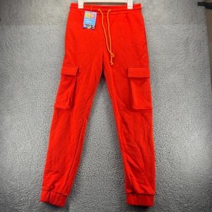 NWT Lego Collection Target Cargo Jogger Sweatpants Mens Small Red Casual Sleep